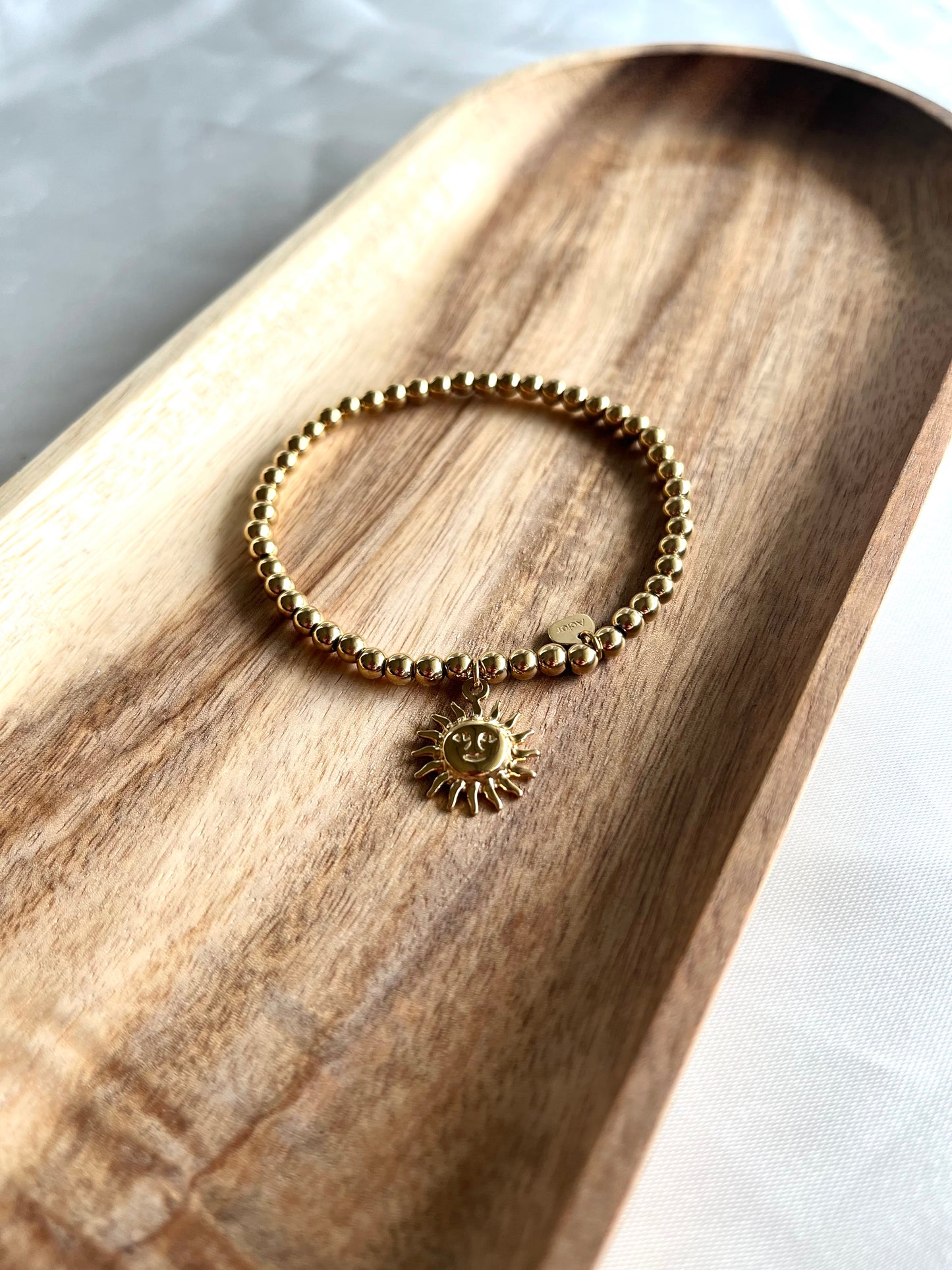 Bracelet doré soleil Icare