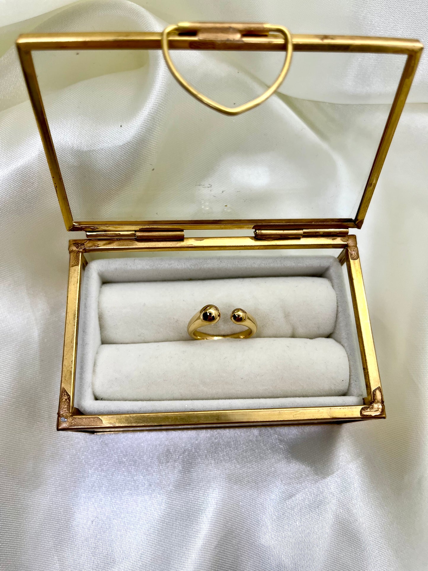 Bague dorée