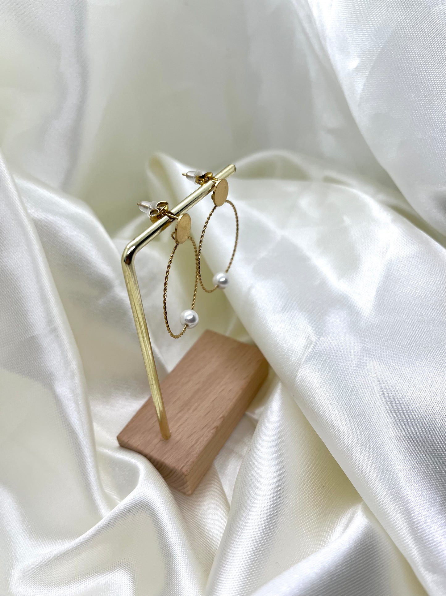 Boucles d’oreilles doré Trena