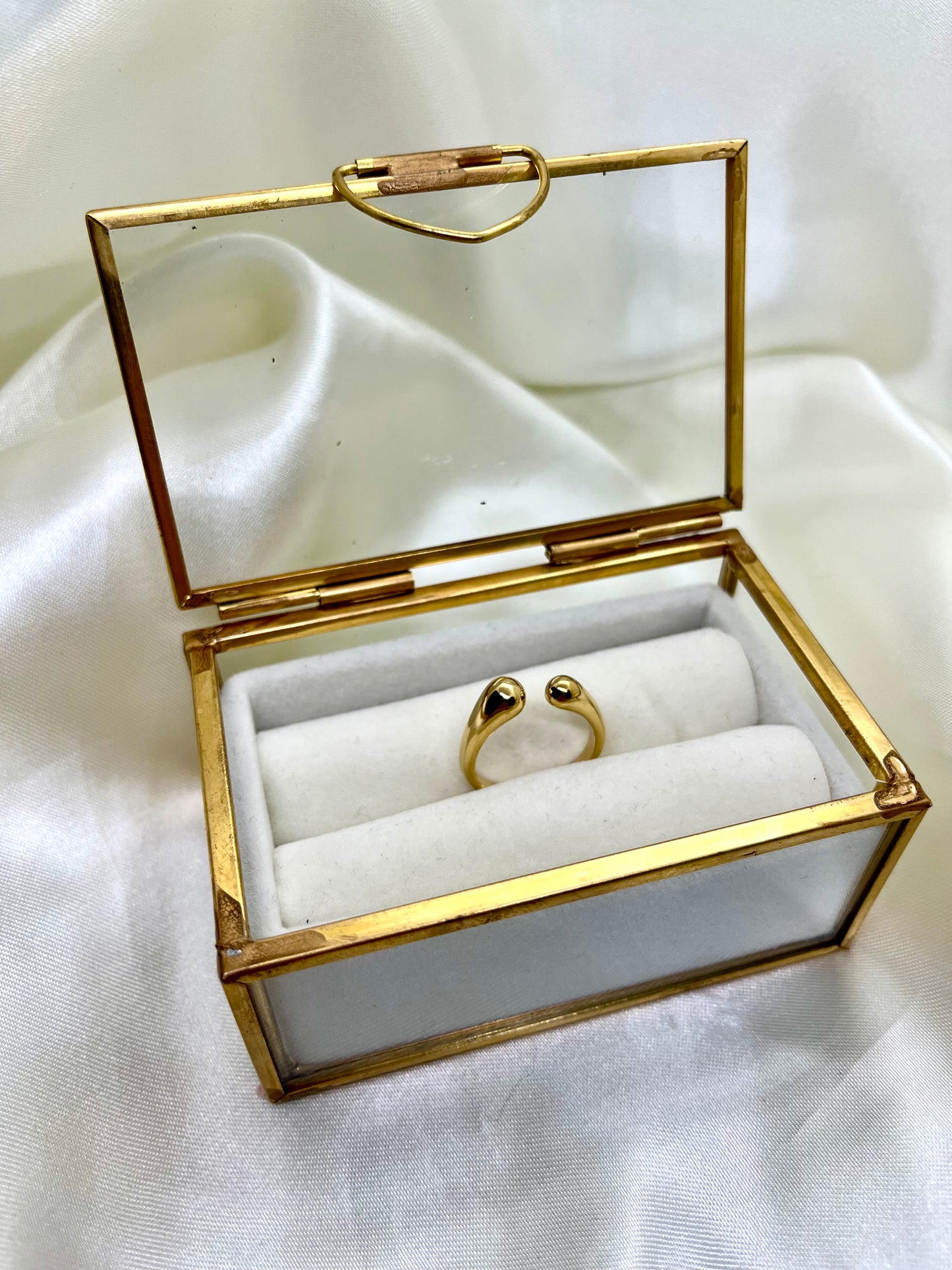 Bague dorée