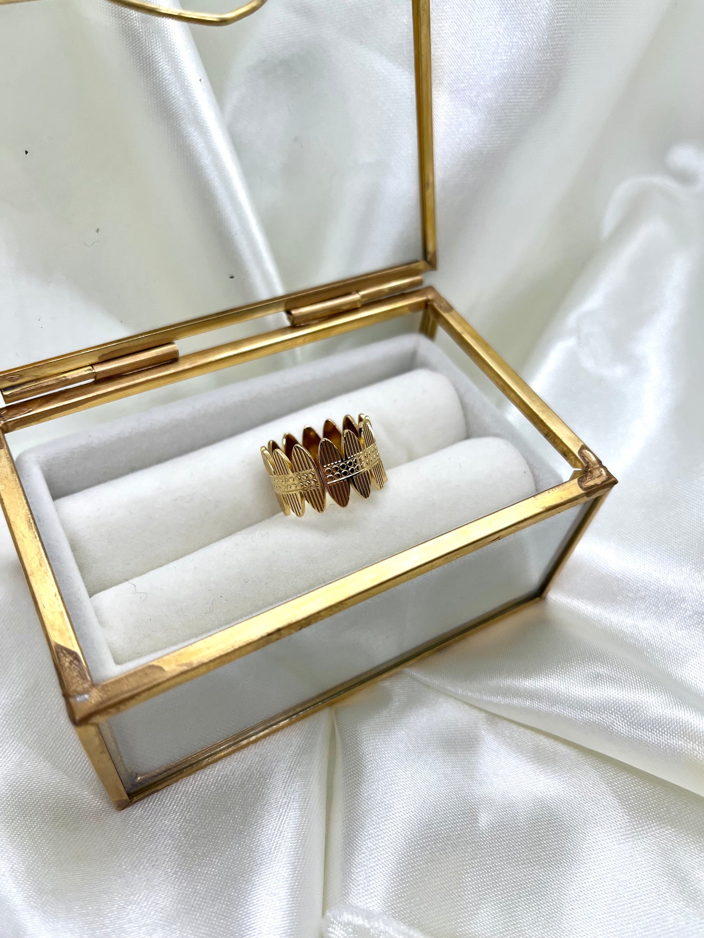 Bague doré Indie
