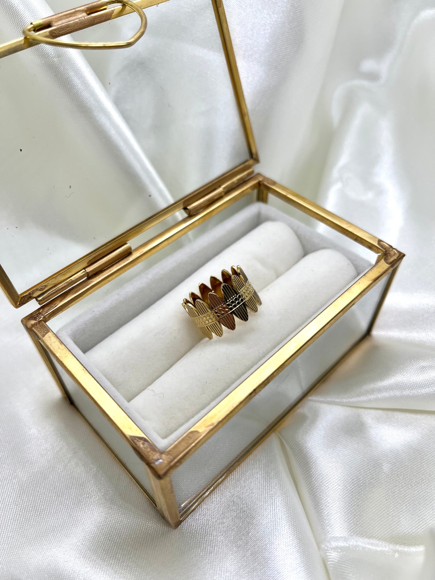 Bague doré Indie