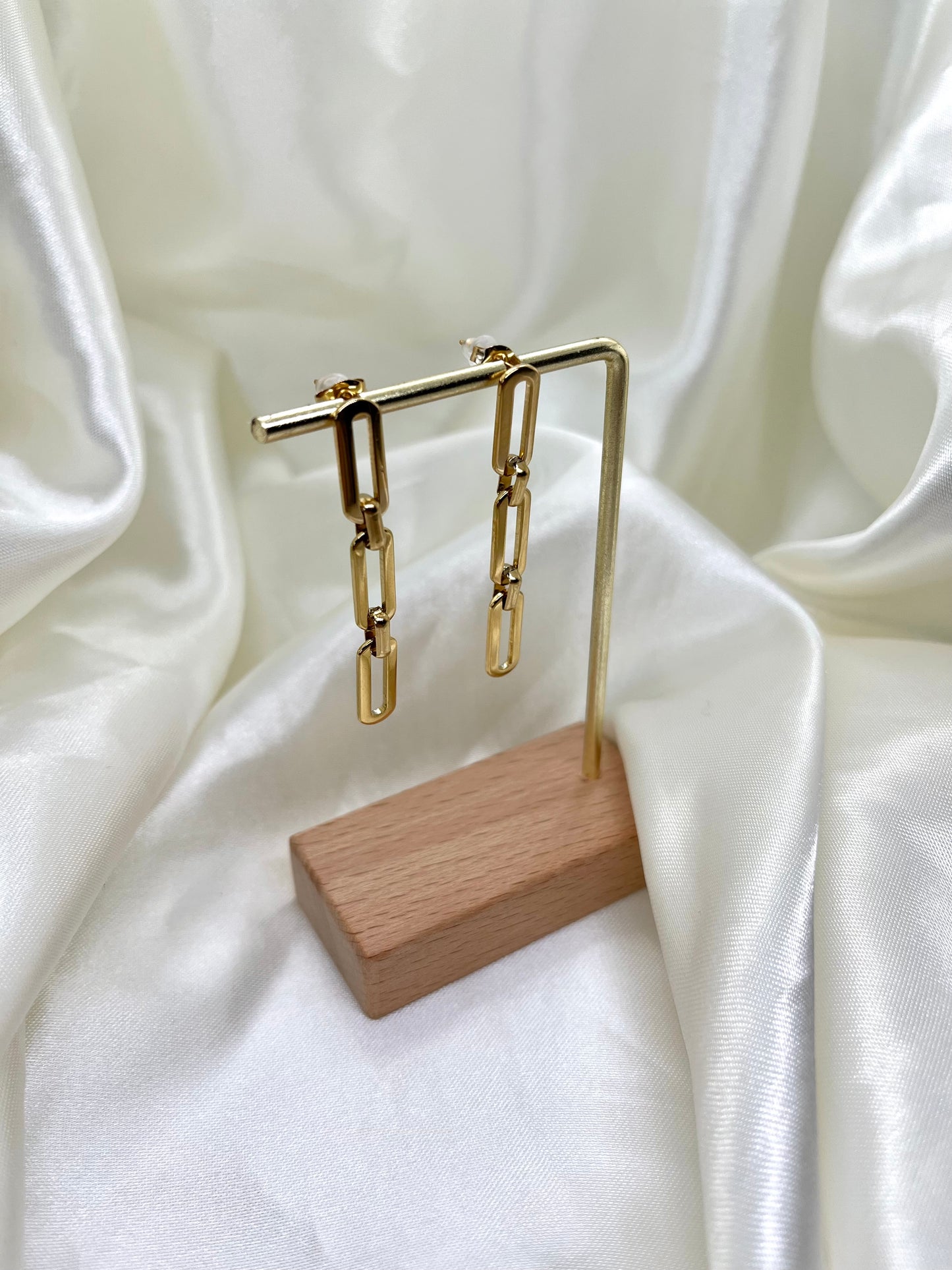 Boucles d’oreilles doré
