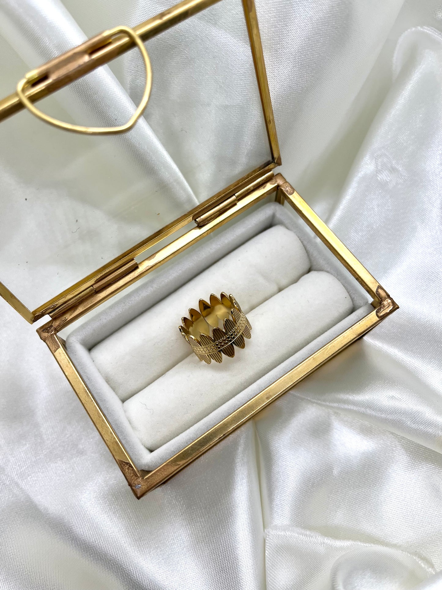 Bague doré Indie