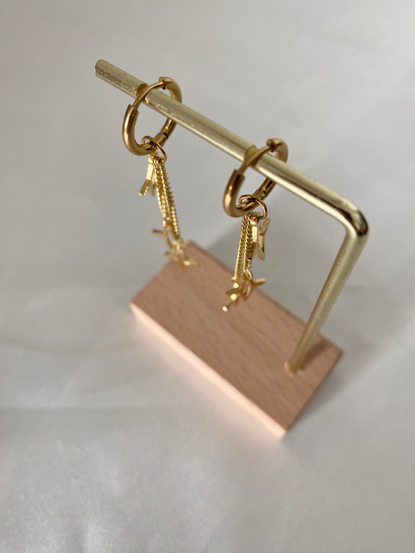 Boucles d'oreilles doré Sana