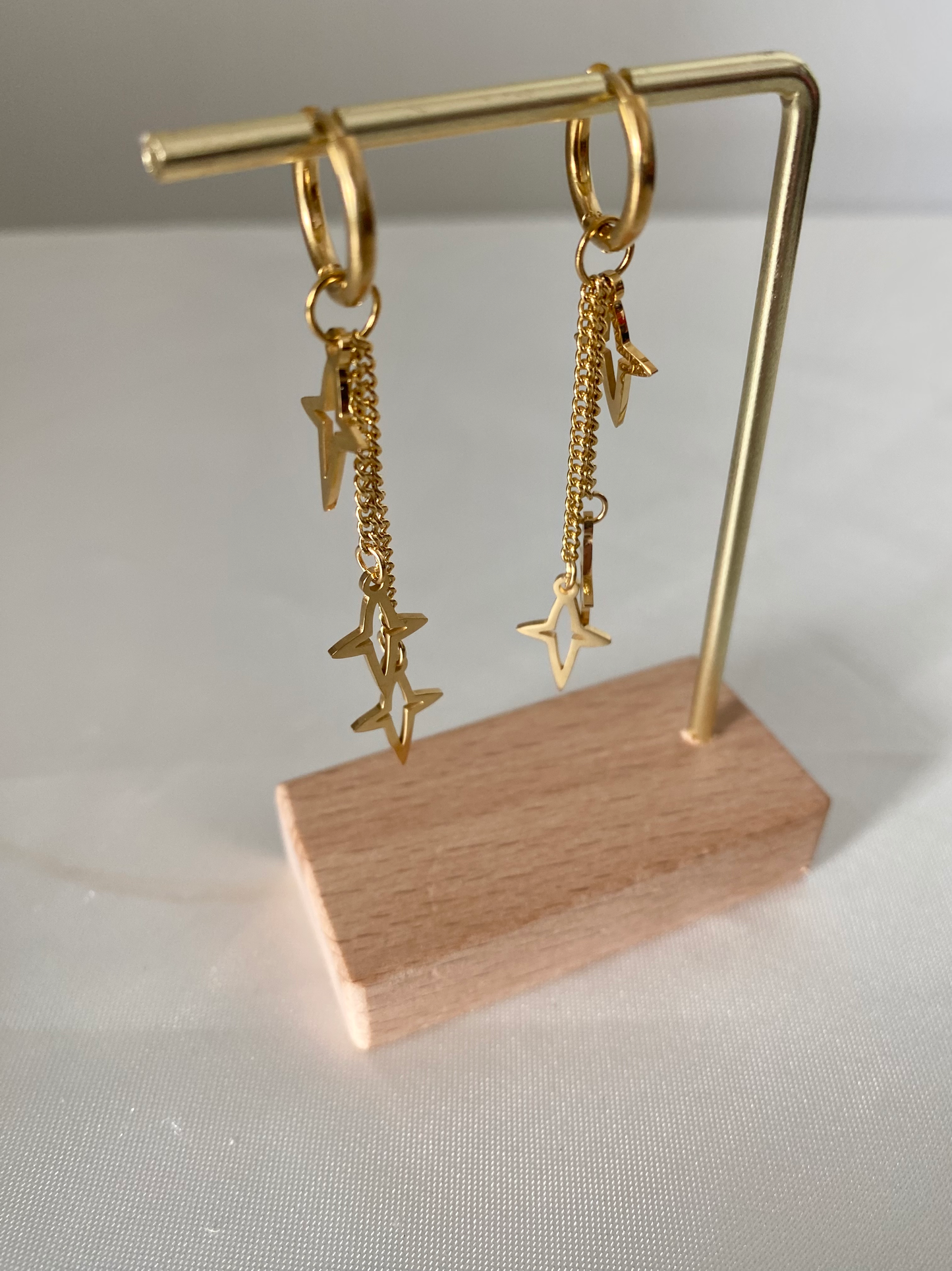 Boucles d'oreilles doré Sana