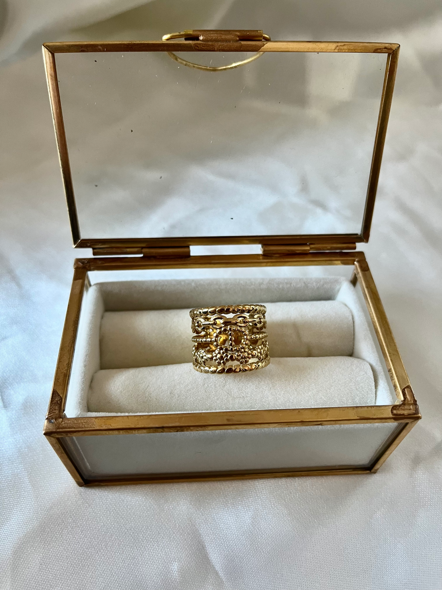 Bague doré Ornela