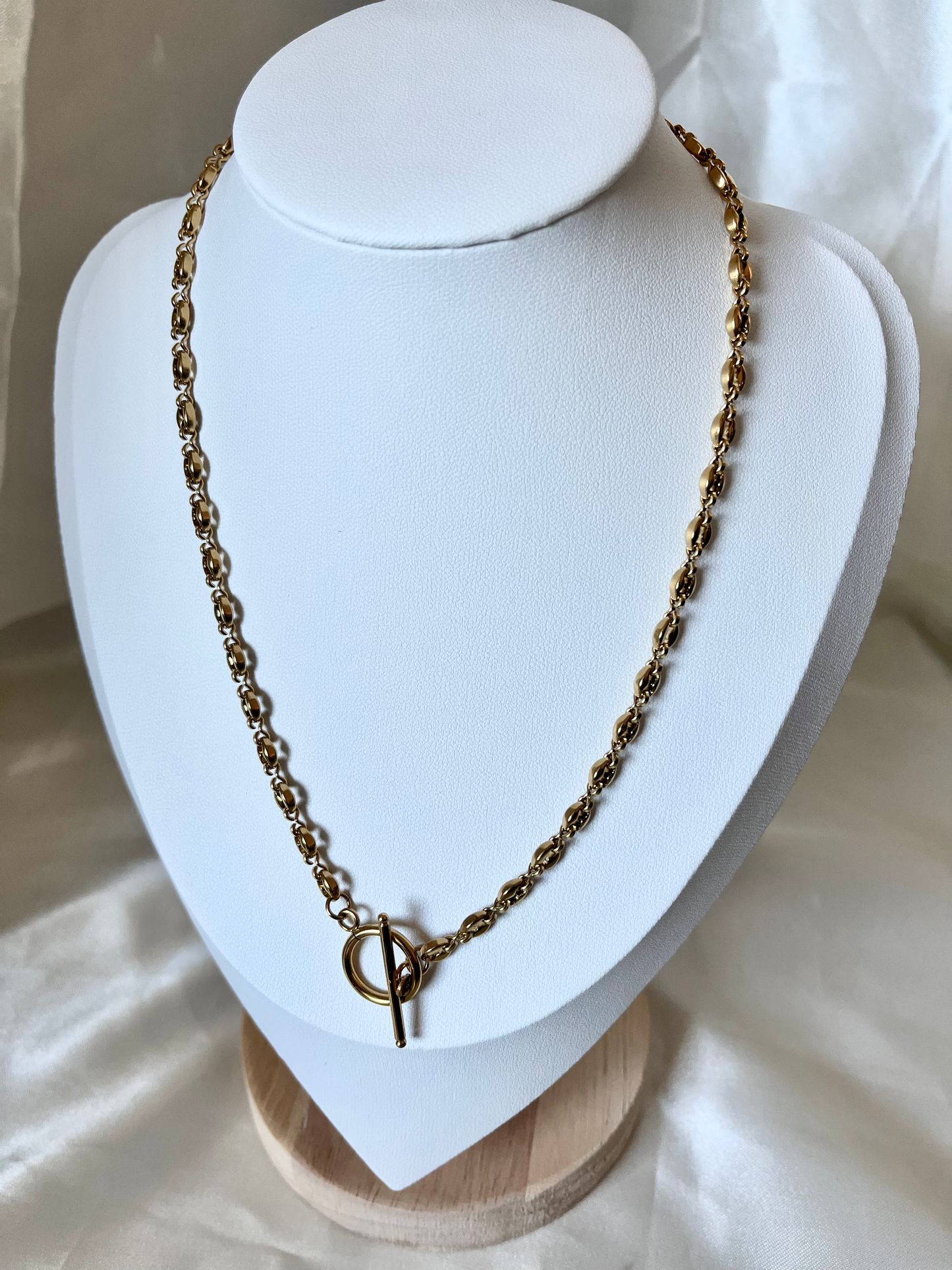 Collier doré Janga