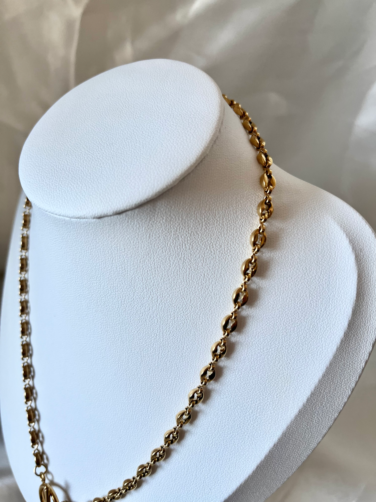 Collier doré Janga