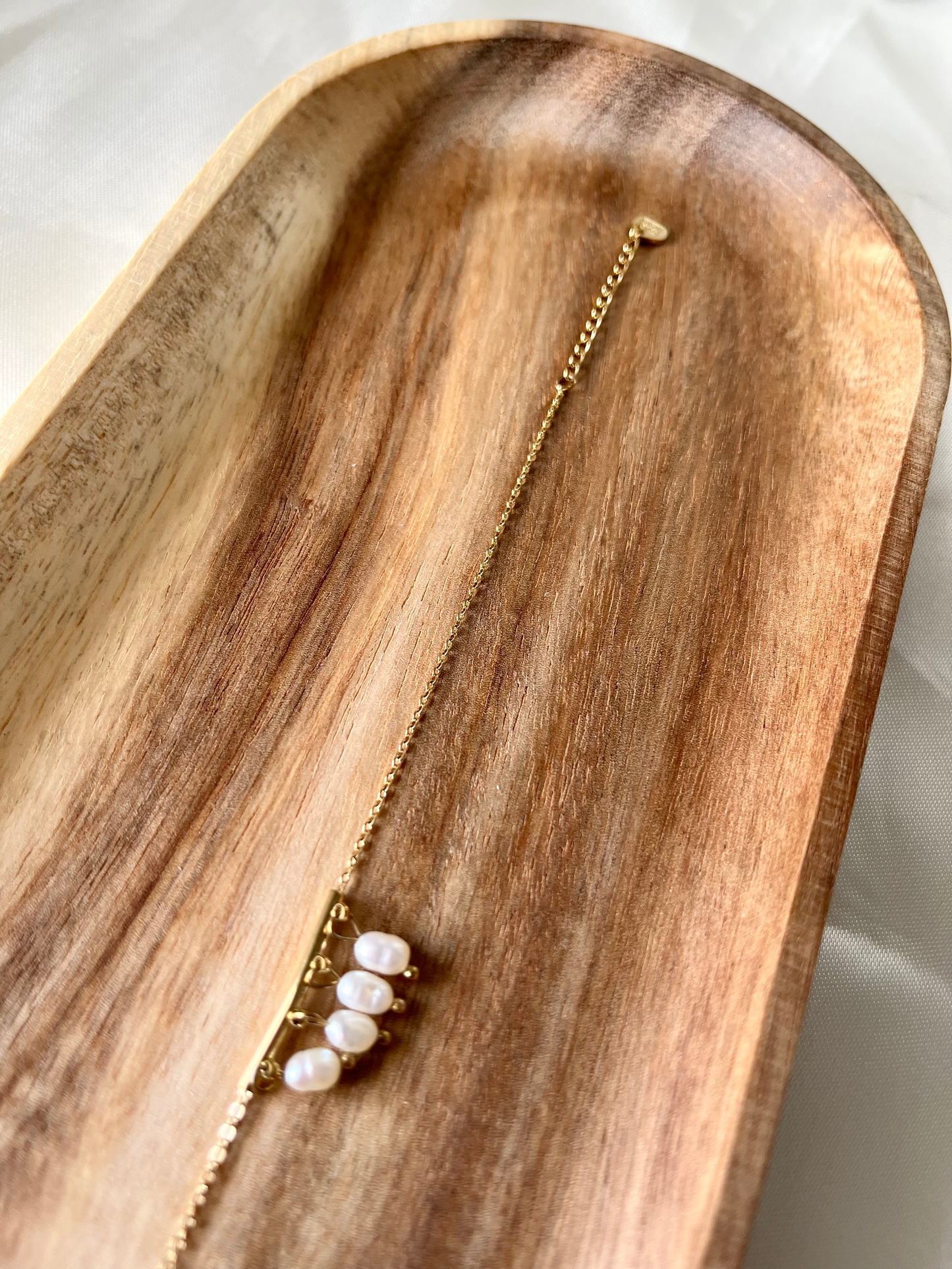 Bracelet doré et nacré Donna