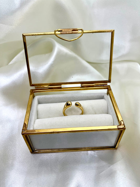 Bague dorée