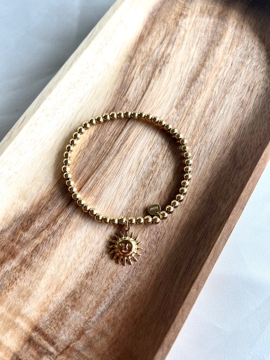 Bracelet doré soleil Icare