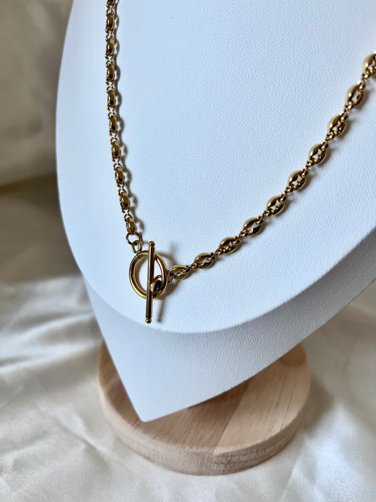 Collier doré Janga