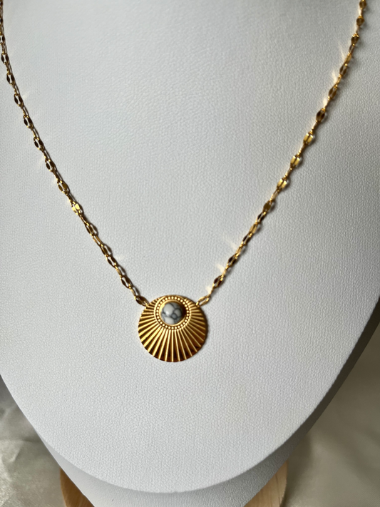 Collier doré Manon